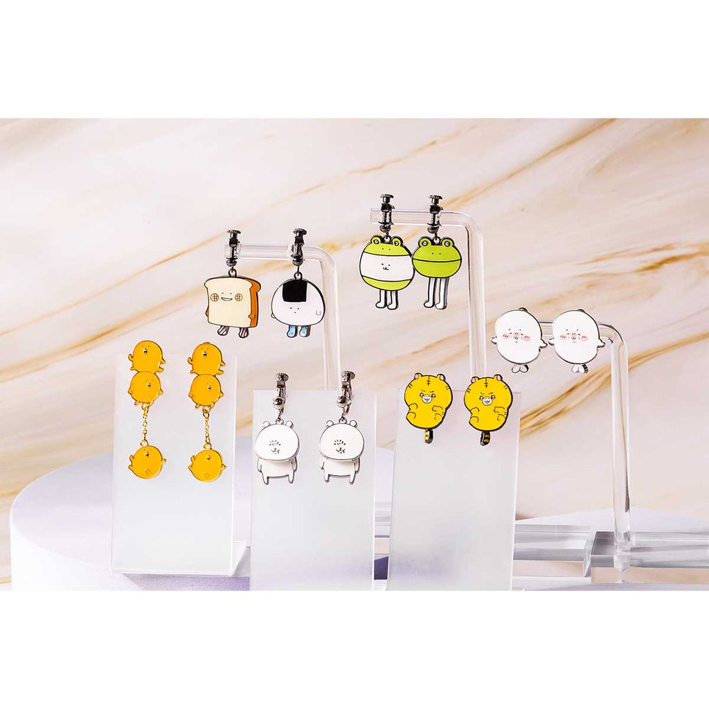 Nagano Characters Yura Yuraura Earrings (seals)