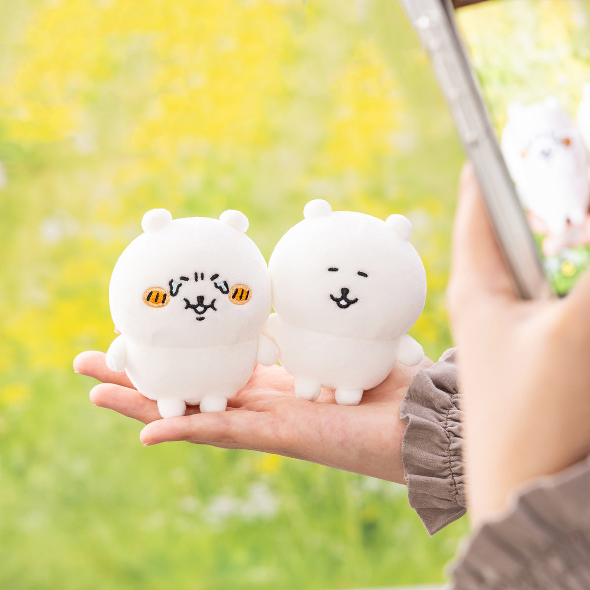 ナガノキャラクターズ いきなりパワーアップ！ ミニミニおすわりマスコット（いちごコロッケ）