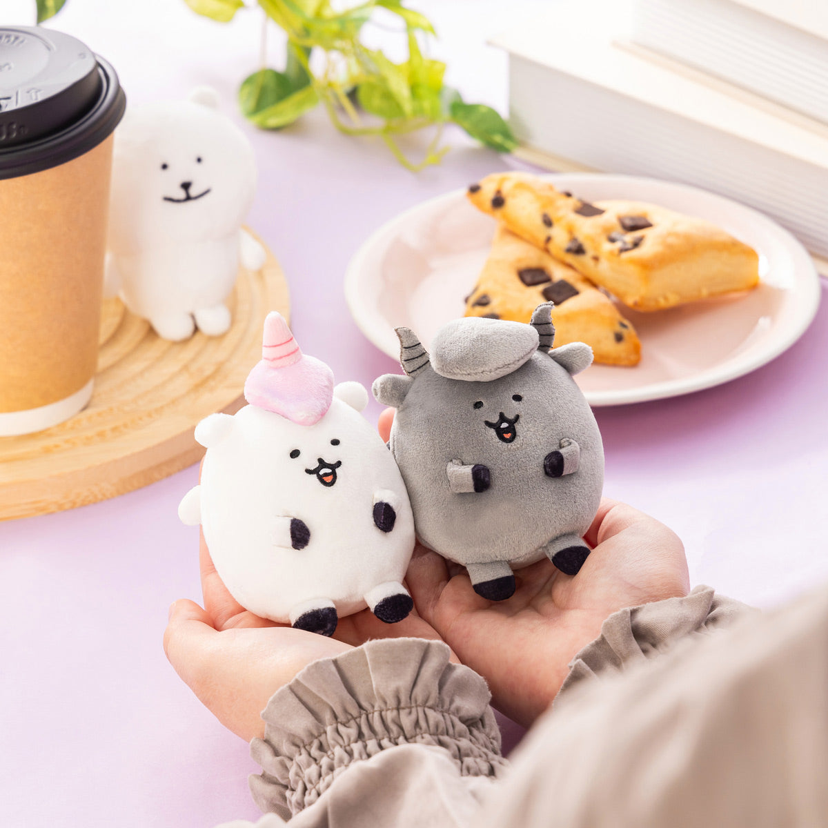 Nagano Characters Instant Power-Up! Mini Mini Sitting Mascot (Joke Bear / Open Mouth)