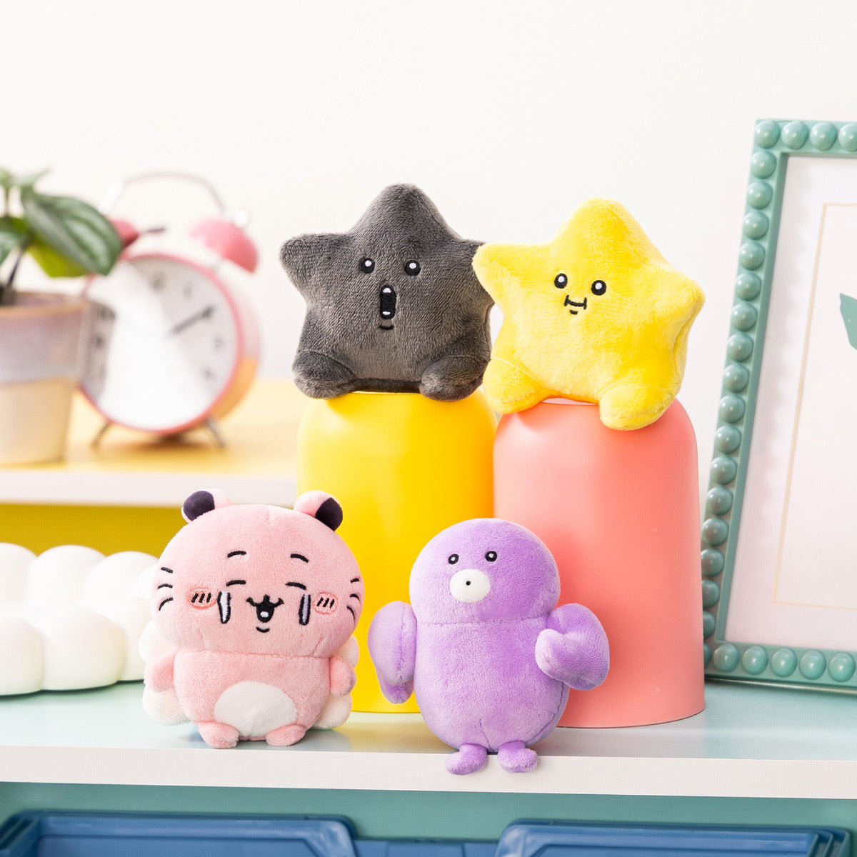 ナガノキャラクターズ いきなりパワーアップ！ ミニミニおすわりマスコット（星）