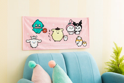 Nagano×Sanrio Characters FaceTowel (Runtatta) 