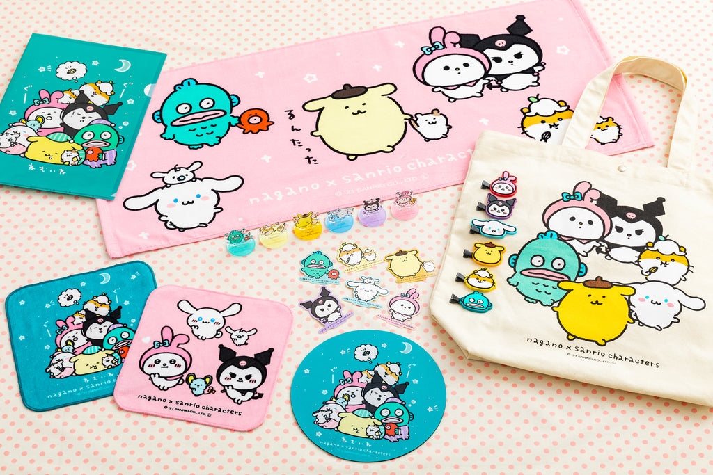 Nagano x Sanrio Characters Loose sticker (Pompompurin) that can be pasted on smartphones