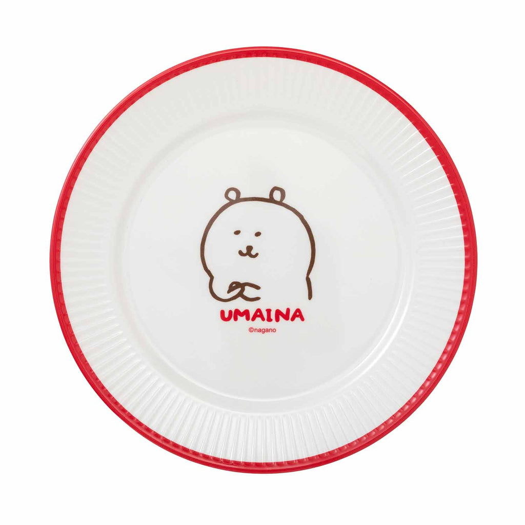 Melamine plate like Nagano bear dishes
