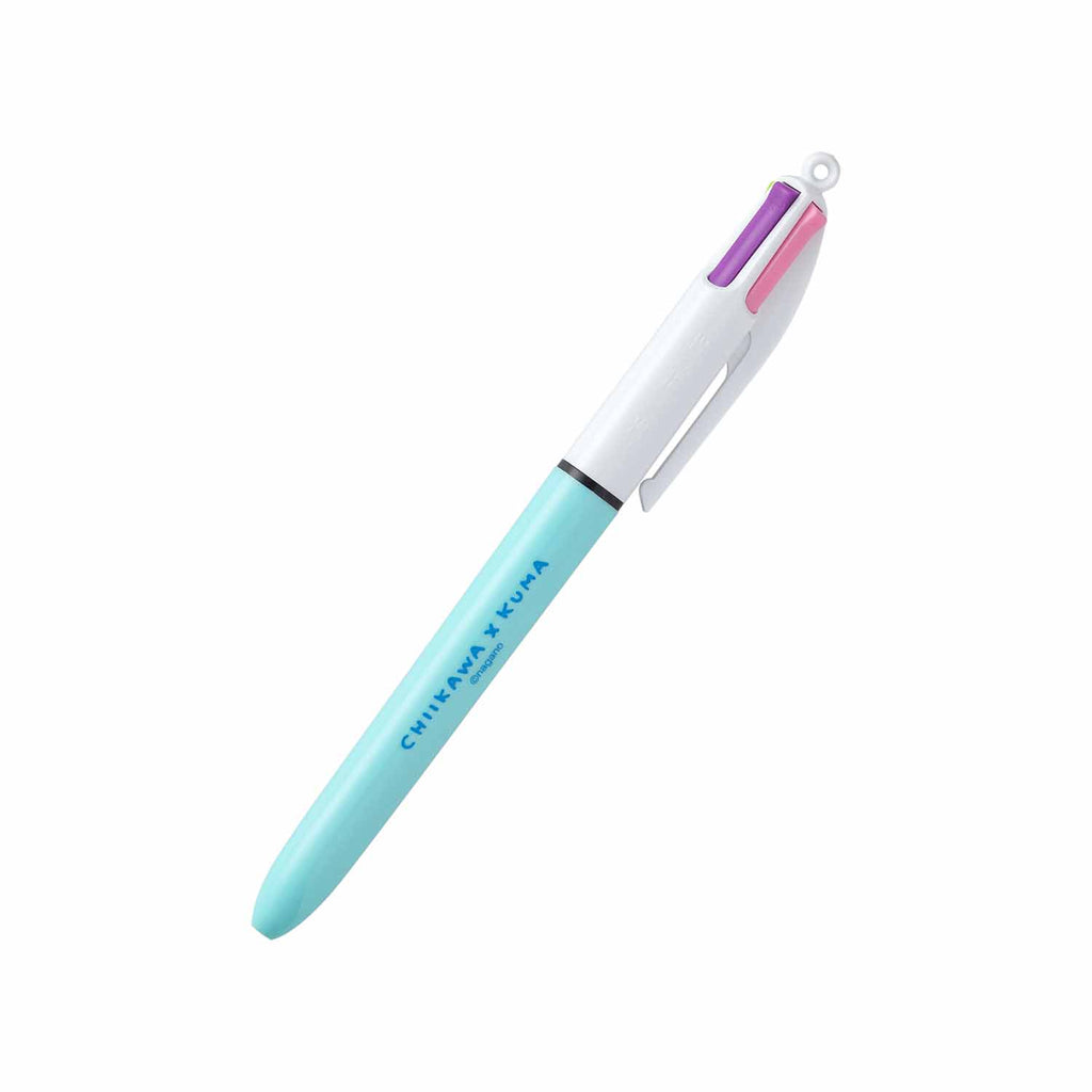 나가노 시장 BIC4 컬러 볼 펜 (파란색)