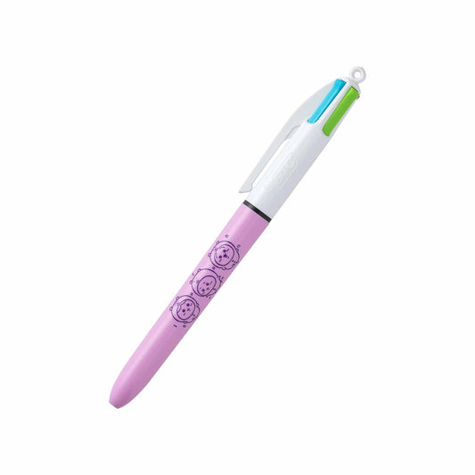 Nagano Market BIC 4-color ballpoint pen (Lavender) 