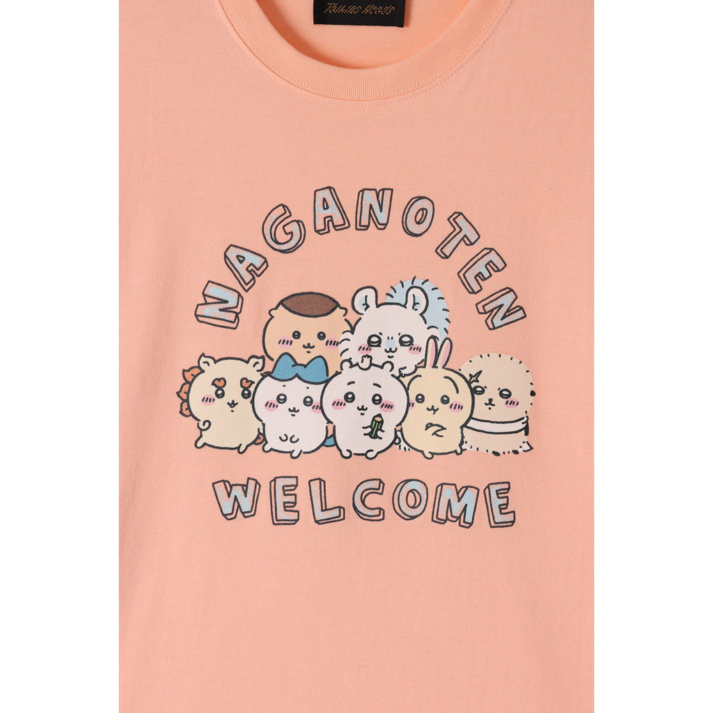 Nagano Friends T -shirt Welcome Aprecot