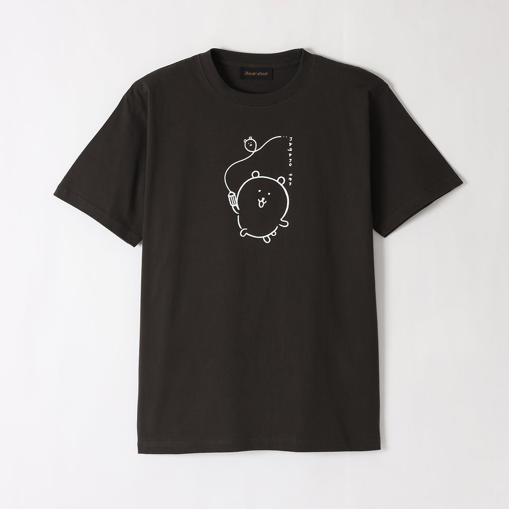 ナガノフレンズ Tシャツ ナガノのくまが描く ブラック