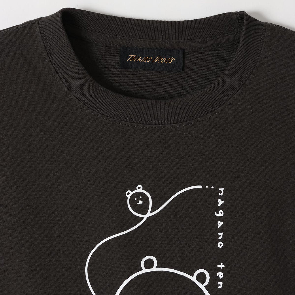 ナガノフレンズ Tシャツ ナガノのくまが描く ブラック