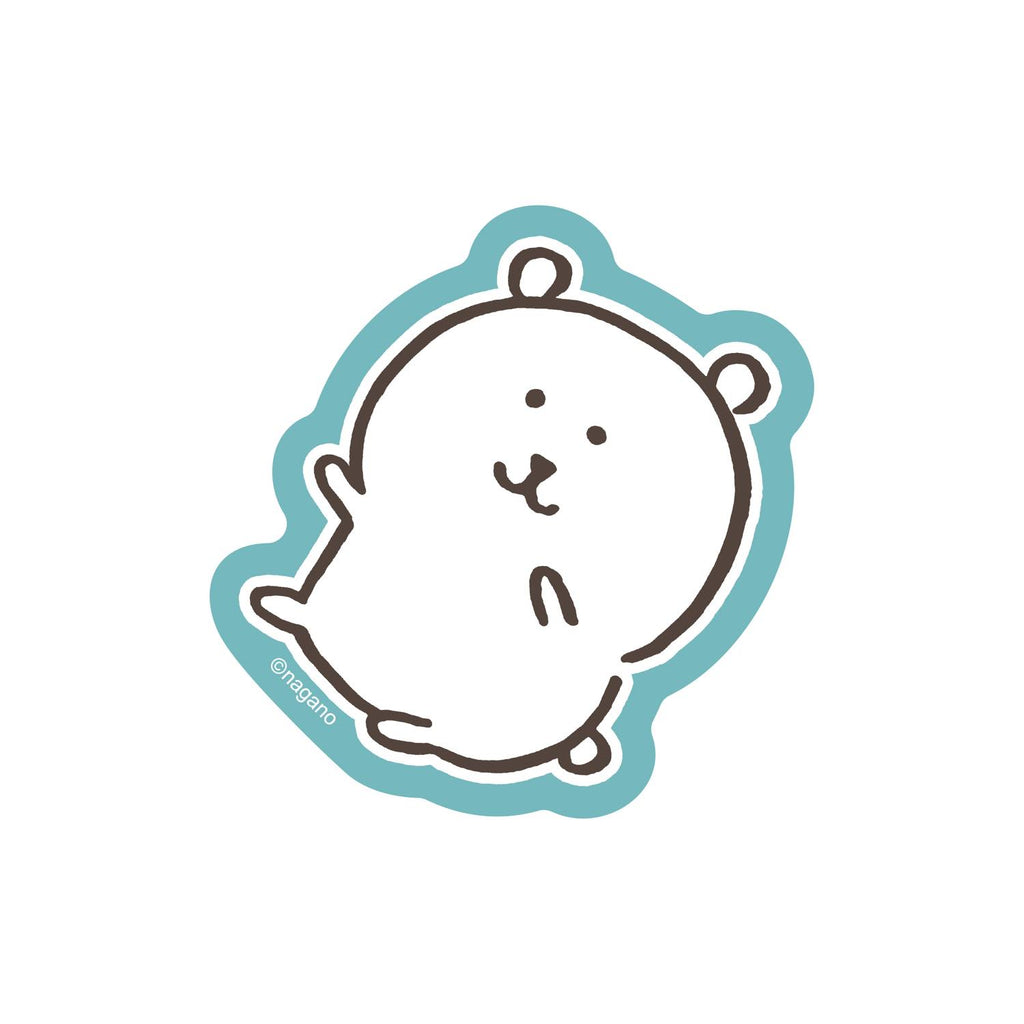 스마트 폰에 붙여 넣을 수있는 나가노 캐릭터 스티커 (나가노 곰)