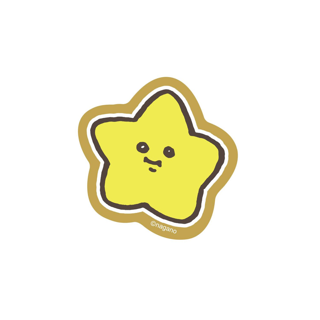 Nagano Characters Sticker (star) that can be pasted on smartphones (stars)