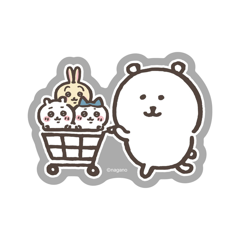 Nagano Characters Sticker that can be pasted on the smartphone (press the cart)