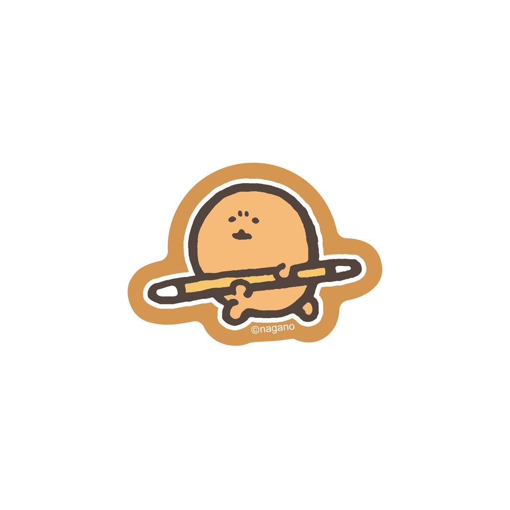 Nagano Characters Sticker that can be pasted on smartphones (Yatsu!/Mogura croquette)