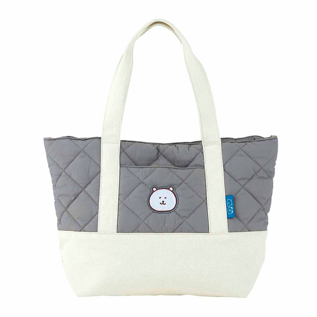 Nagano Market Quilt Large tote bag (Nagano bear)