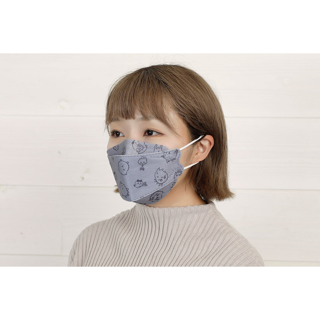 Nagano Market non -woven cloth mask (GRAY)