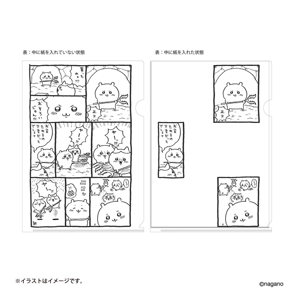 Nagano Friends Gimmic Original Clear File A4 (Sasumata)