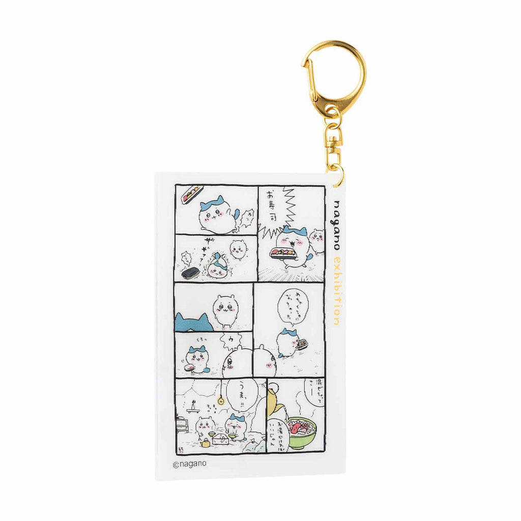 Rench curly key holder (sushi) with colored Nagano Friends Comic