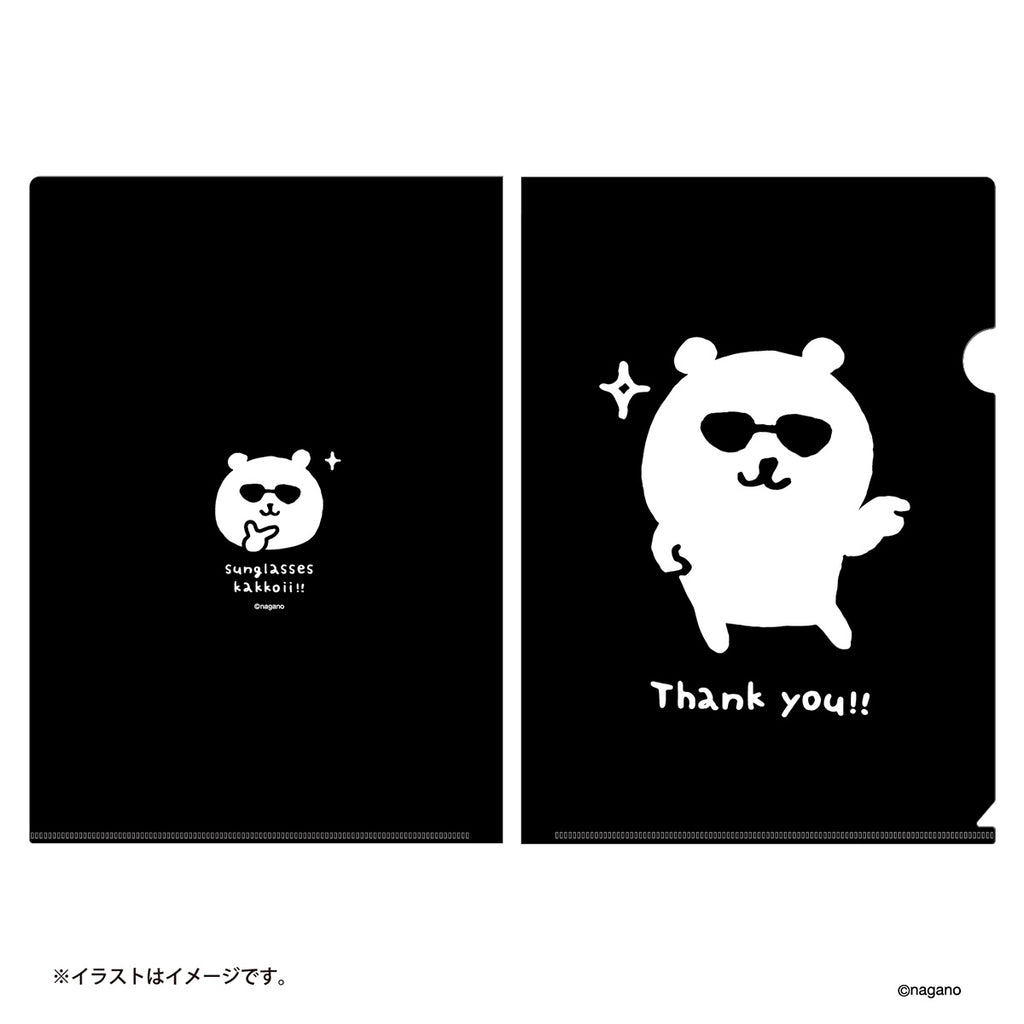 ナガノマーケット ホログラムクリアファイル（Thank you!!）