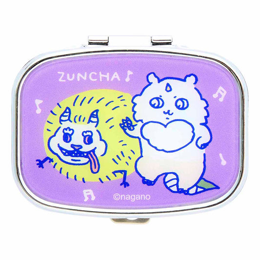 纳嘎诺市场迷你收纳附带紧凑镜（ZUNCHA♪） 