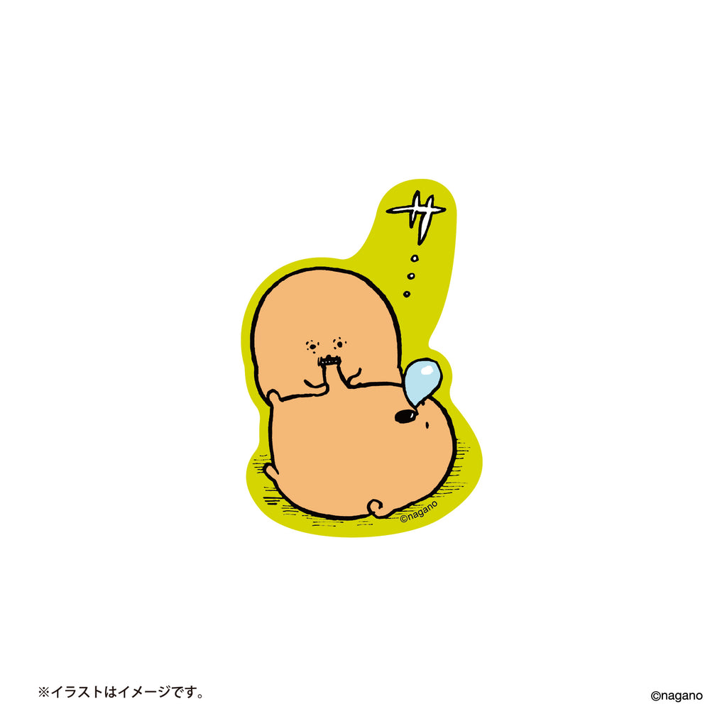 Nagano Market Fun Sticker that can be pasted on a daily smartphone (Tomogui)