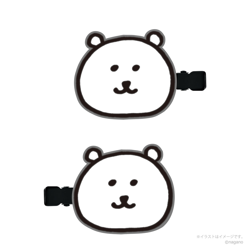 Nagano bear bangs clip