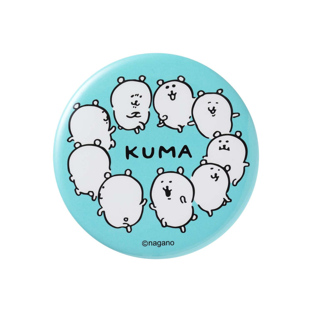 Nagano Kuma & Mogura Croquette Trading Can Badge Collection All 16