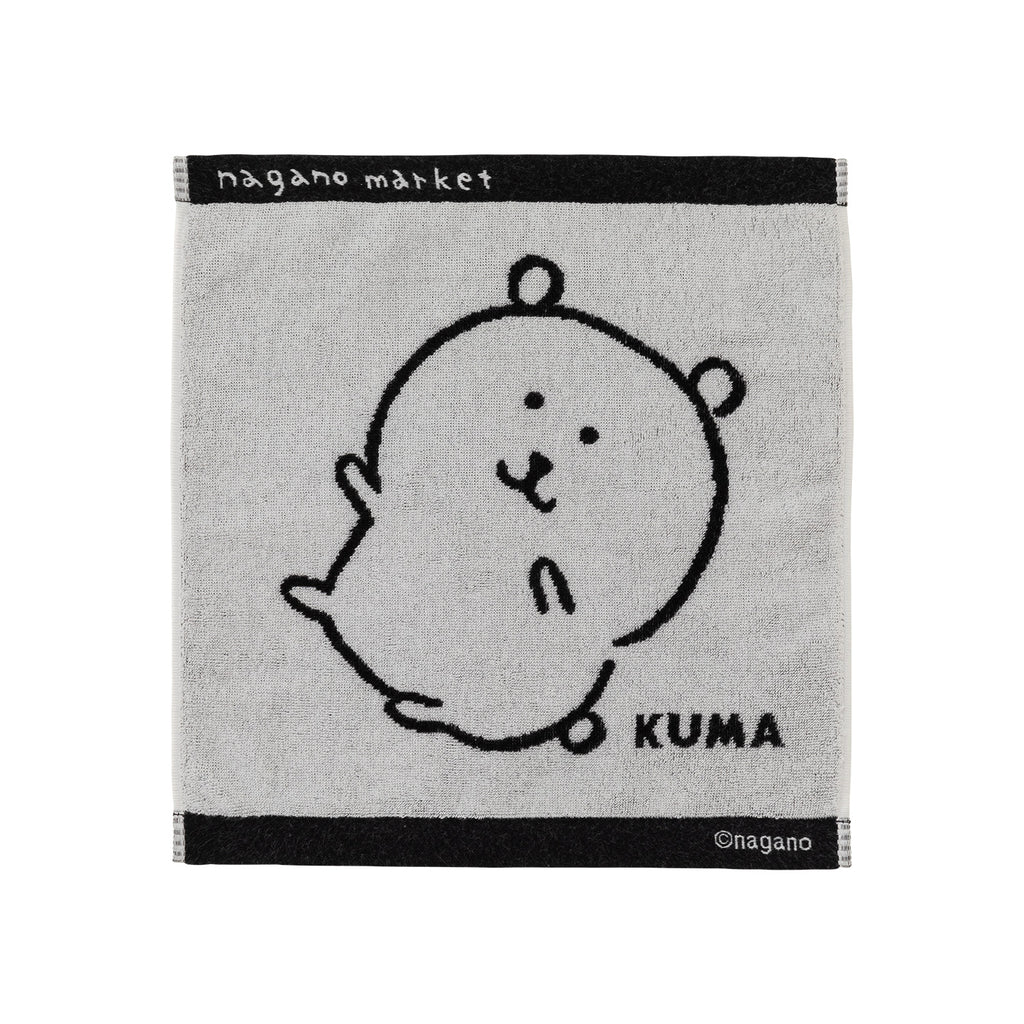 長野市場一個 - 顏色jacquard手巾（長野熊）