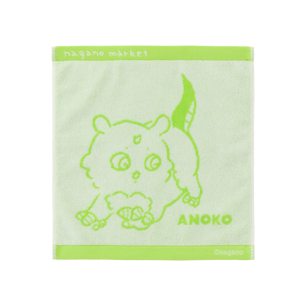 Nagano Market One -Color Jacquard Hand Towel (AKO)