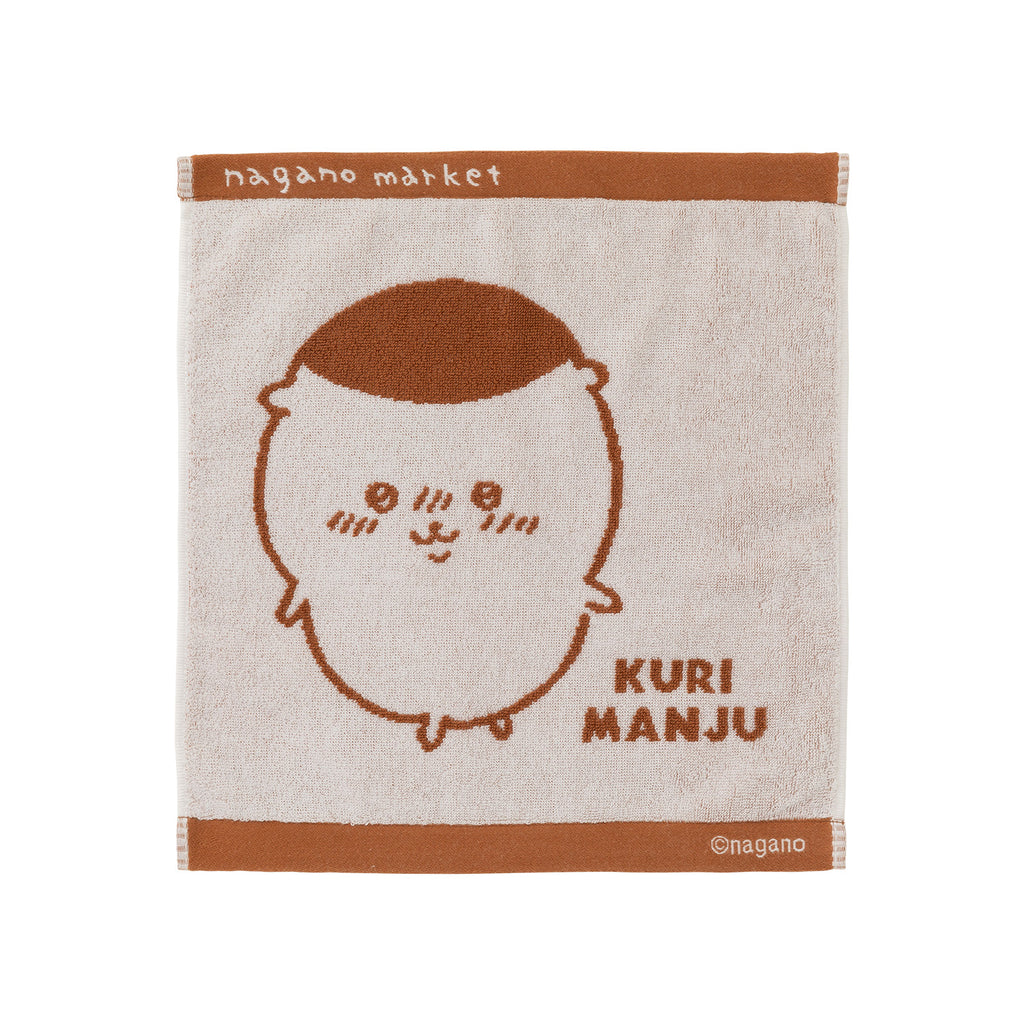 长野市场一个 - 彩色jacquard手巾（kurimanju）