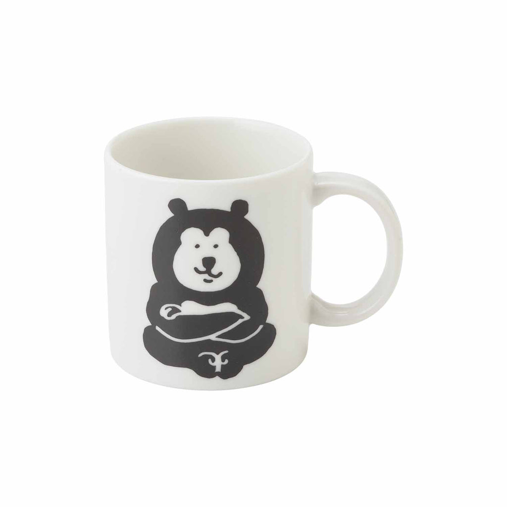 Nagano Market One Color Water -Repellent Mug (Malay Bear)