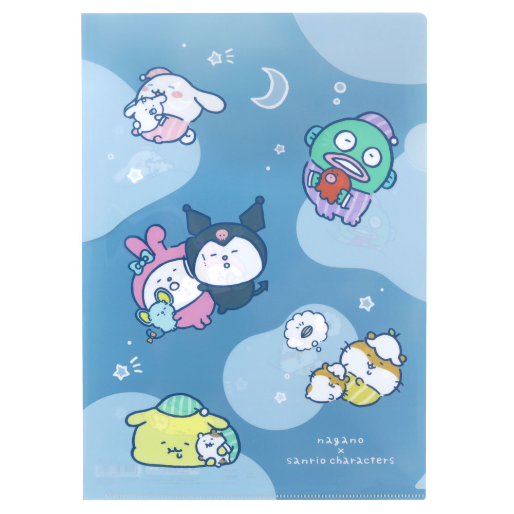 Nagano x Sanrio Characters Clear File A4 (Nemuine)