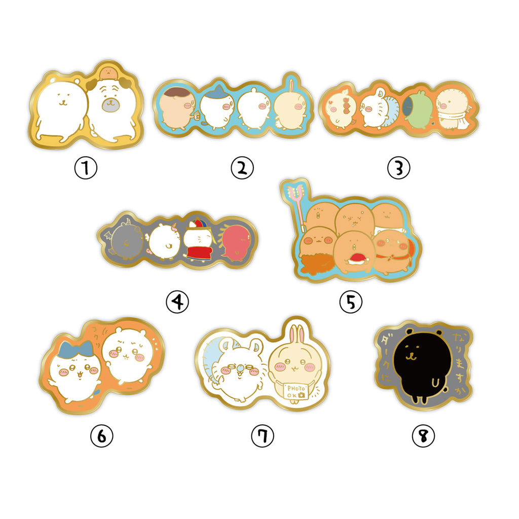 Nagano Friends Pins Collection（总计8种）1箱8件