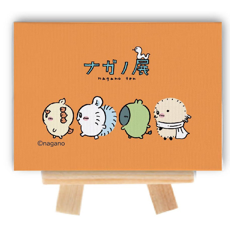 Mini Canvas with Nagano Friends Ezel (Rowder or)