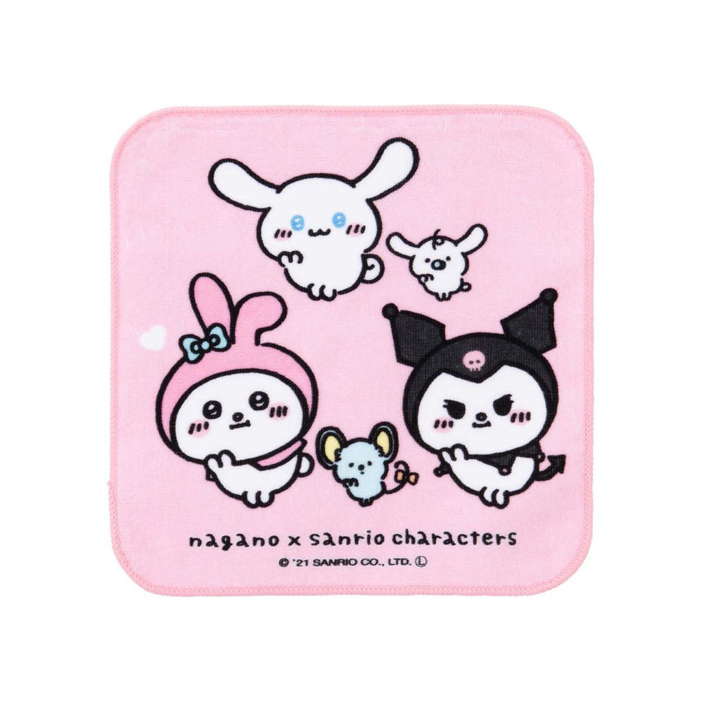 Nagano x Sanrio Characters Hand Towel (Pu)