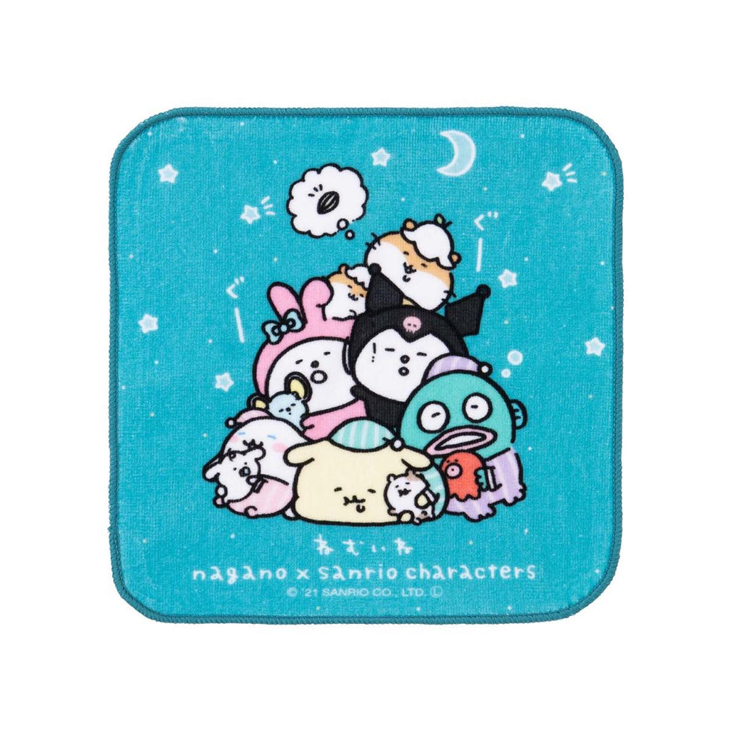 Nagano x Sanrio Characters Hand towel (sleepy)