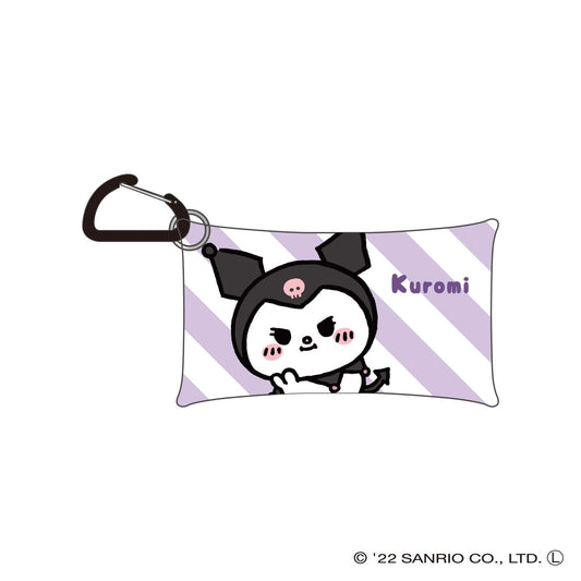 ナガノ×サンリオキャラクターズ クリアマルチケースS（クロミ）