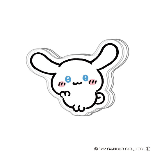 ナガノ×サンリオキャラクターズ アクリルクリップ（シナモロール）