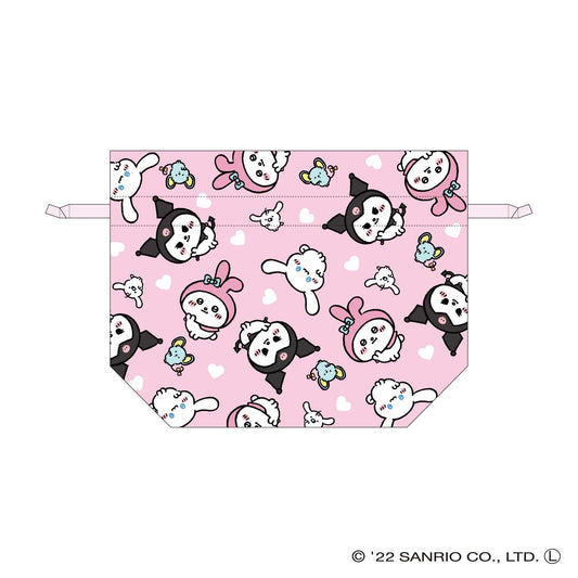 ナガノ×サンリオキャラクターズ 小さめ巾着 A