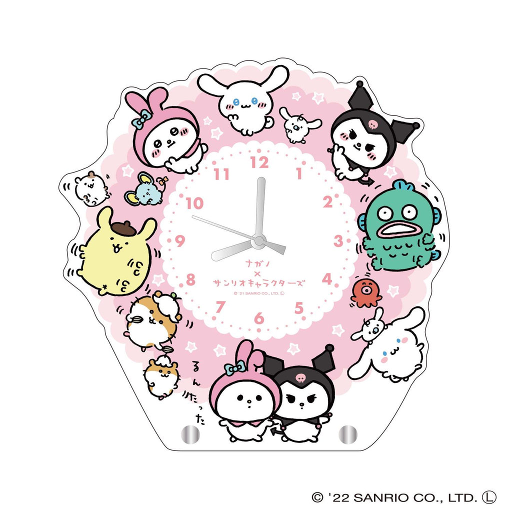 Nagano x Sanrio Characters Acrylic Watch (Type Type)