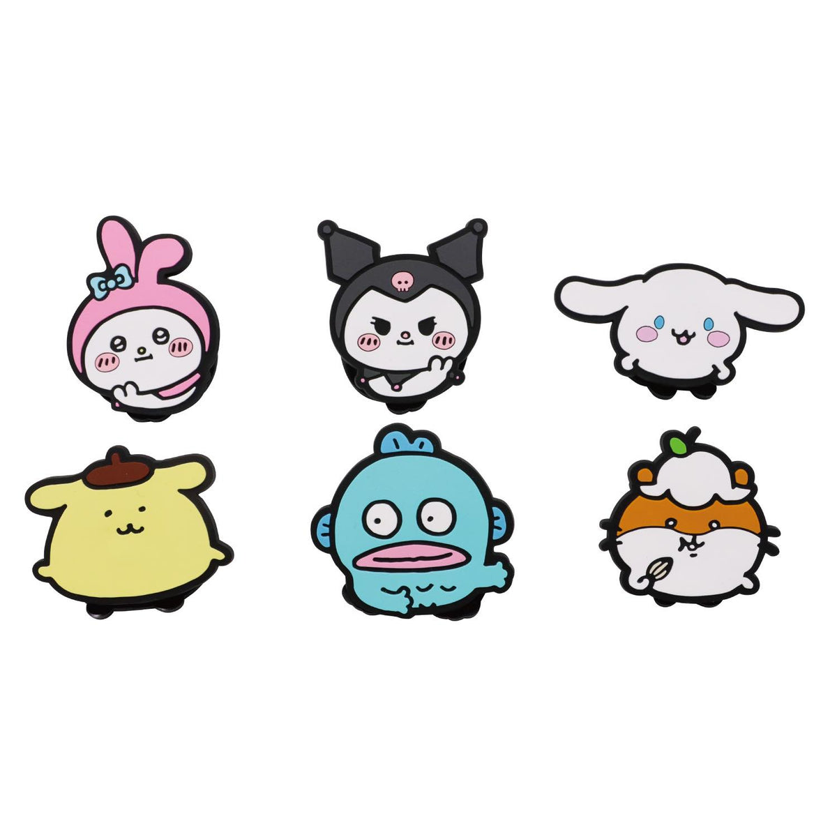 ナガノ×サンリオキャラクターズ ラバークリップ 1BOX 6個入 | ナガノ 