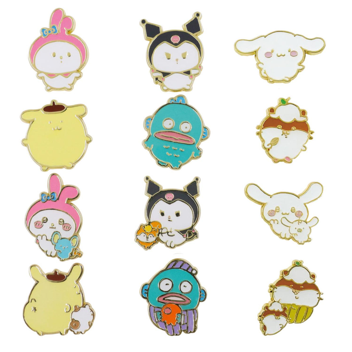ナガノ×サンリオキャラクターズ ピンズコレクション 1BOX 12個入 
