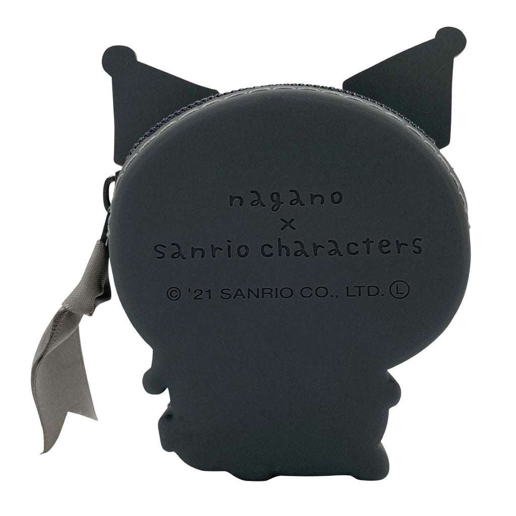 Nagano x Sanrio Characters Suwadoru Pouch MINI (Kuromi)