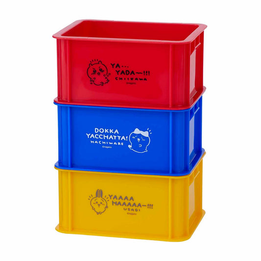 Convenient for storing on a nagano market desk! Mini container 3P set (Chiikawa) 