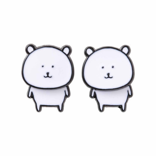 ナガノマーケット ゆらゆらピアス（くま）