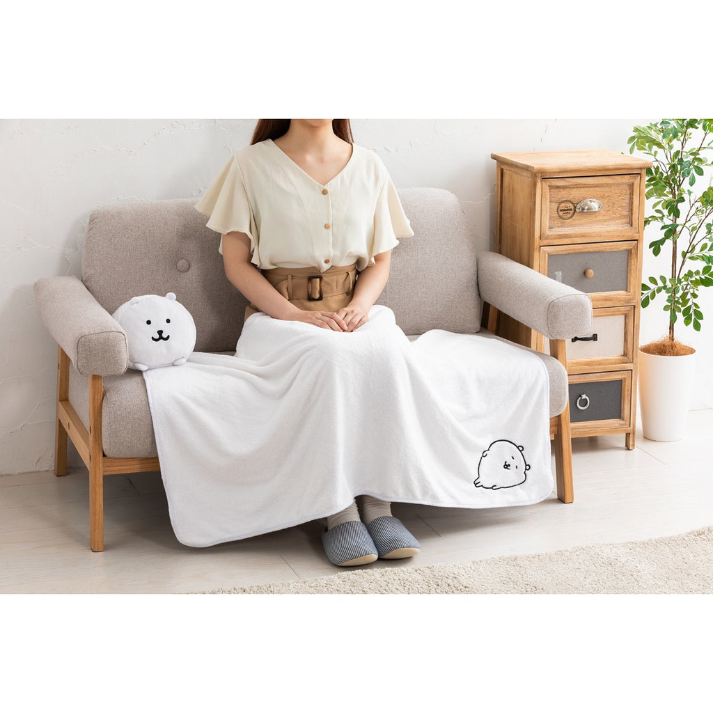 Blanket (Nagano bear) that also became a Nagano Market Cushion