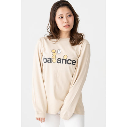 Mogura Corokke L/S T-shirt Balance Sand 