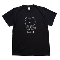 ナガノのくま Tシャツ Long Hair Type！ ブラック | ナガノマーケット公式通販