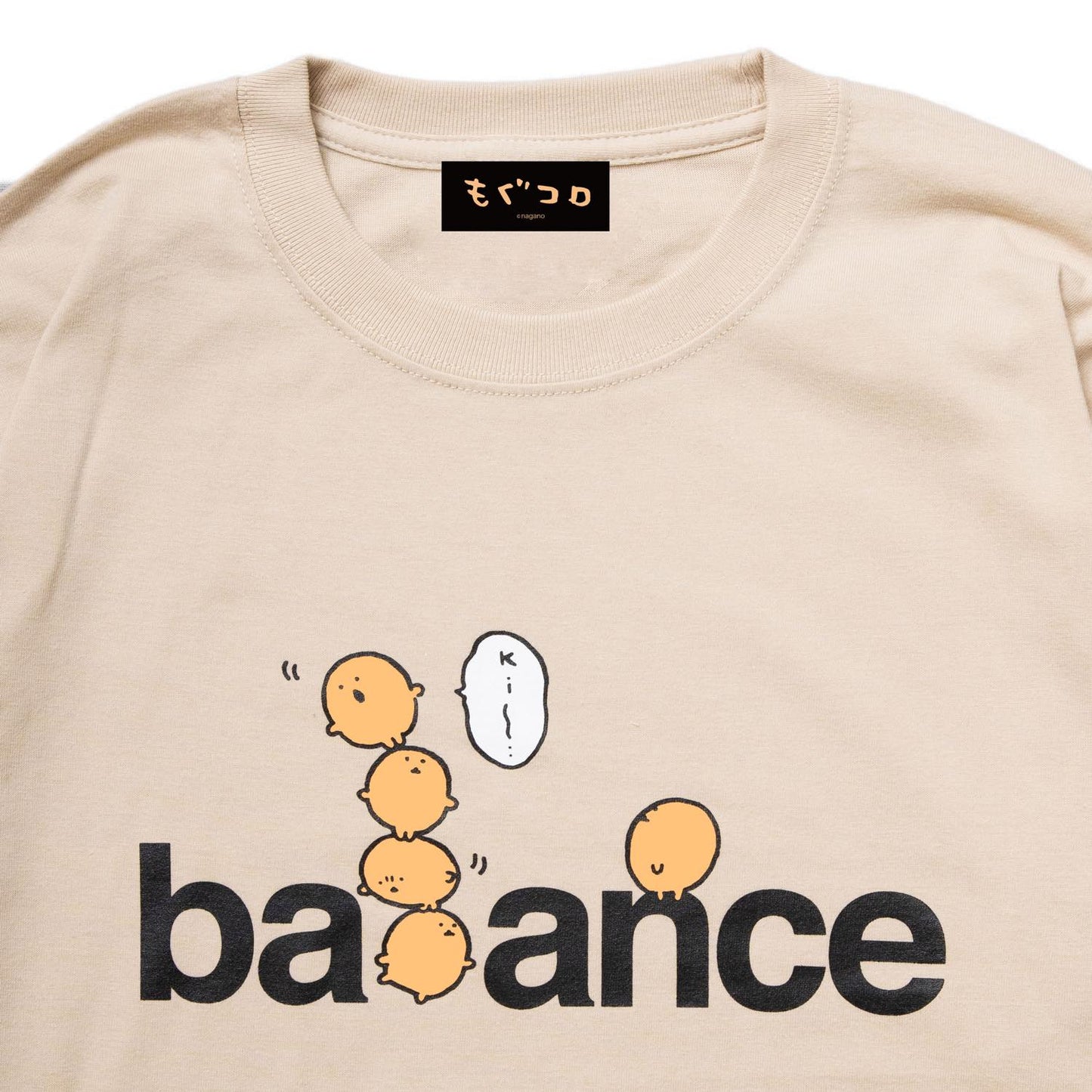 Mogura Corokke L/S T-shirt Balance Sand 