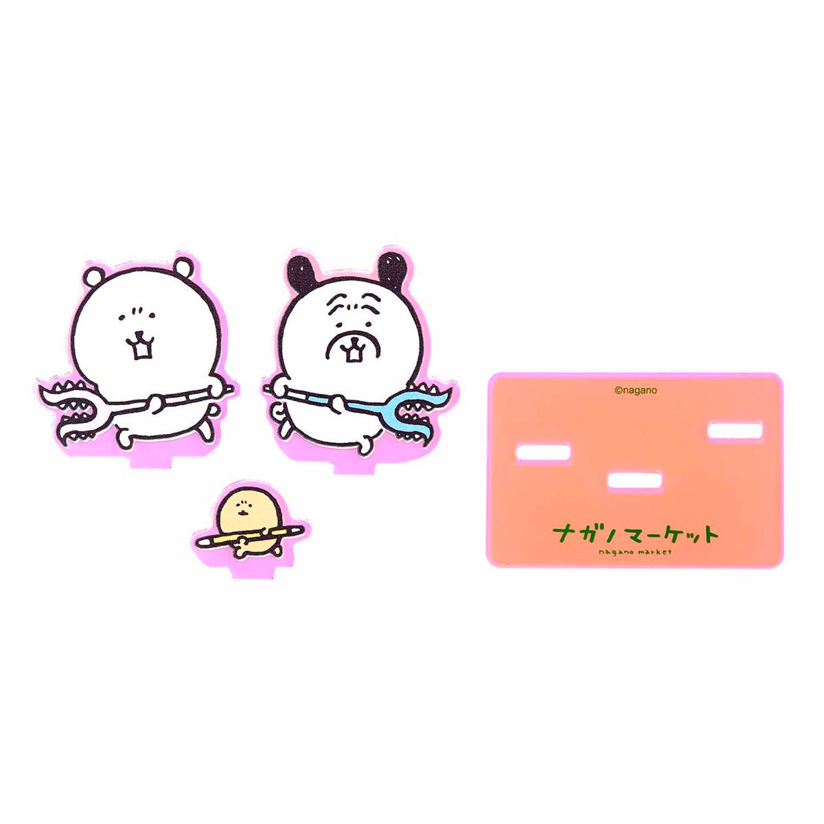ナガノマーケット ホログラムアクリルスタンド（ヤーッ