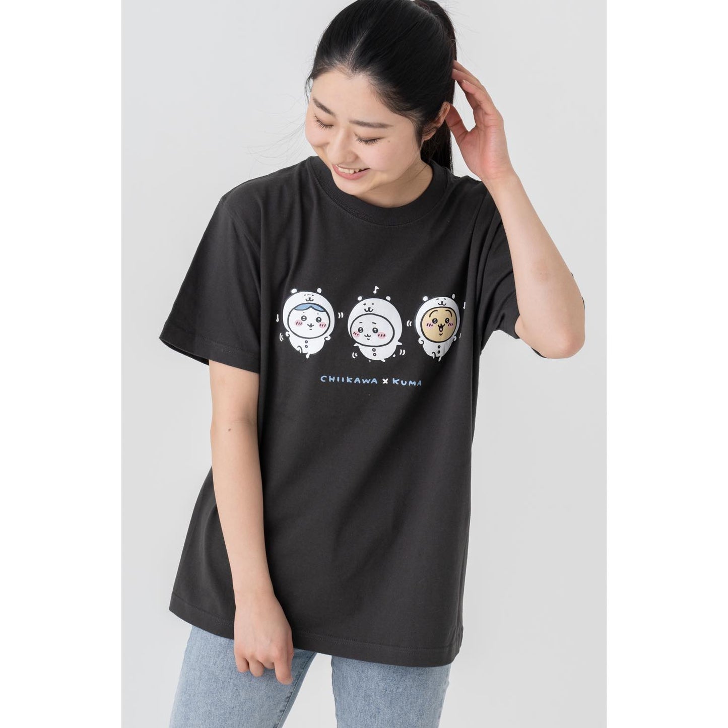 나가노마켓 T셔츠 착용 스미 