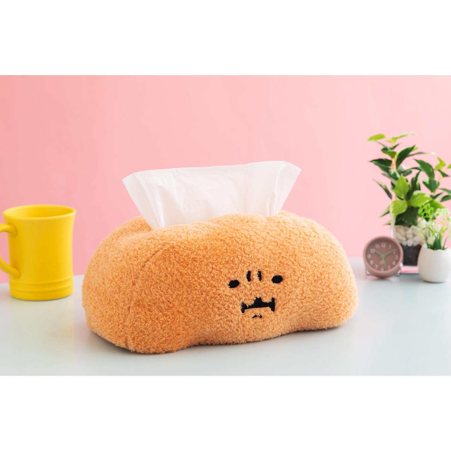 もぐらコロッケ　ぬいぐるみ　ケース もぐらコロッケ ぬいぐるみティッシュカバー | ナガノキャラクターズ